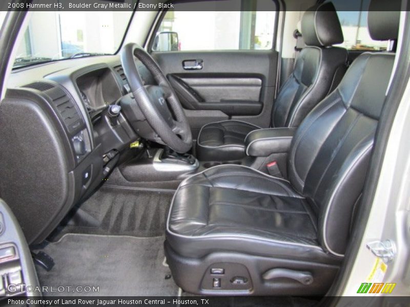 Boulder Gray Metallic / Ebony Black 2008 Hummer H3