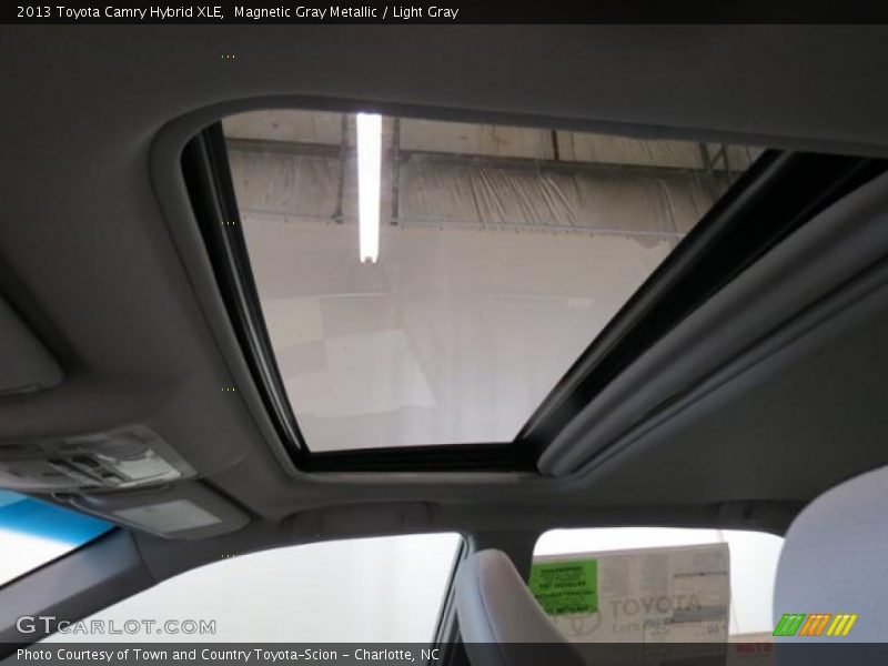 Magnetic Gray Metallic / Light Gray 2013 Toyota Camry Hybrid XLE