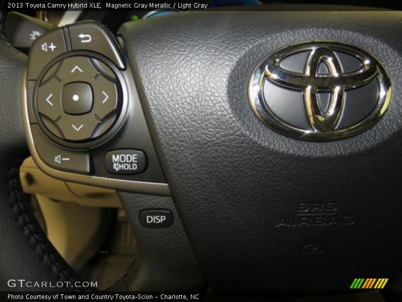 Magnetic Gray Metallic / Light Gray 2013 Toyota Camry Hybrid XLE