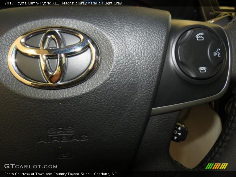 Magnetic Gray Metallic / Light Gray 2013 Toyota Camry Hybrid XLE