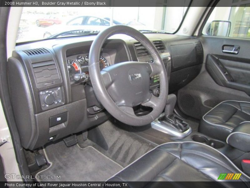 Boulder Gray Metallic / Ebony Black 2008 Hummer H3