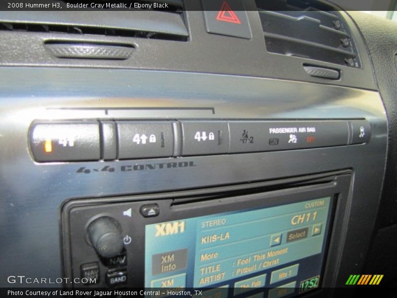 Boulder Gray Metallic / Ebony Black 2008 Hummer H3