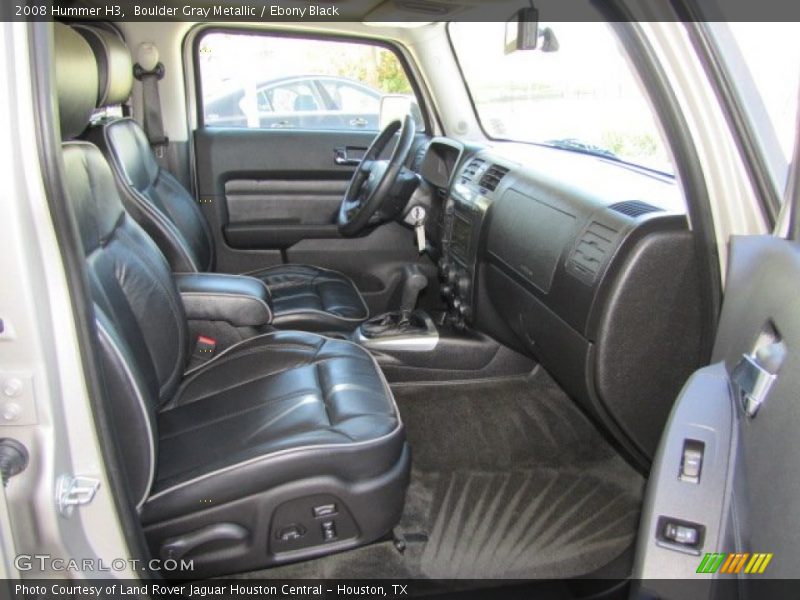 Boulder Gray Metallic / Ebony Black 2008 Hummer H3