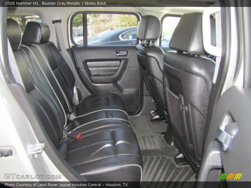 Boulder Gray Metallic / Ebony Black 2008 Hummer H3