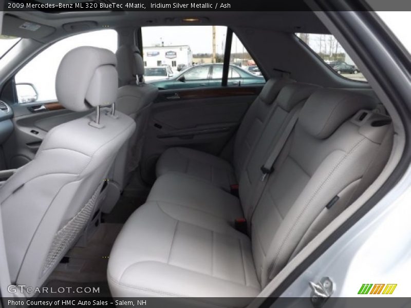 Iridium Silver Metallic / Ash 2009 Mercedes-Benz ML 320 BlueTec 4Matic