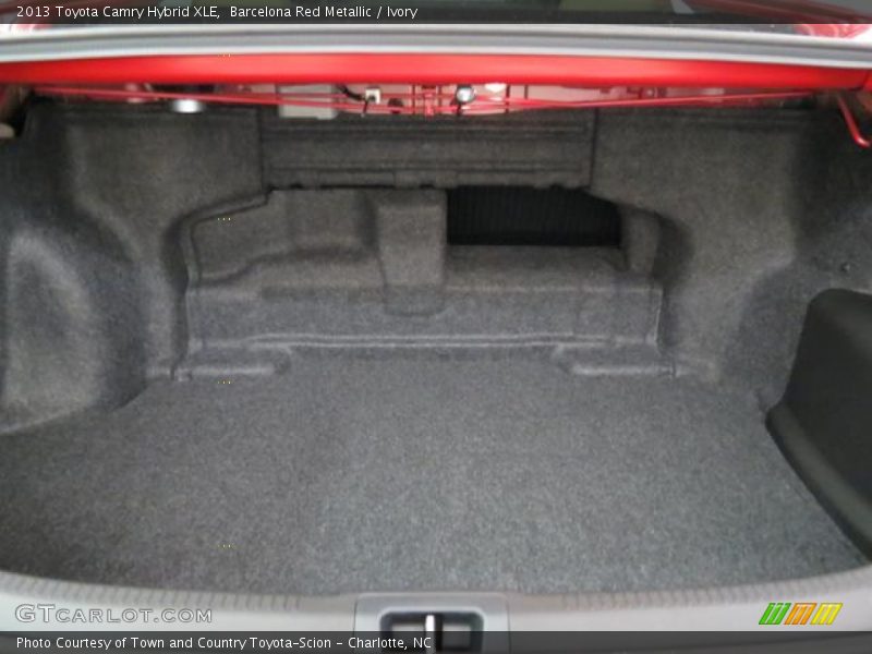 Barcelona Red Metallic / Ivory 2013 Toyota Camry Hybrid XLE