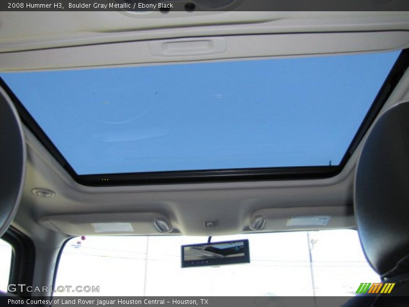Boulder Gray Metallic / Ebony Black 2008 Hummer H3