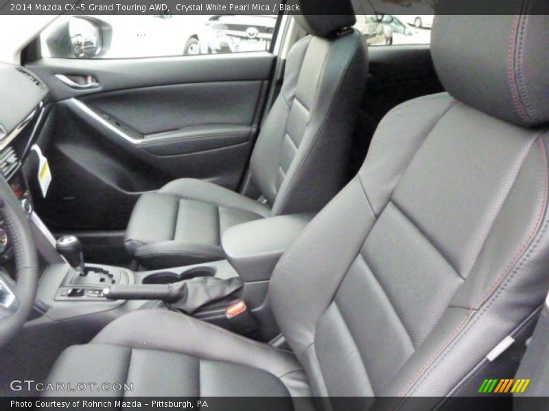 Front Seat of 2014 CX-5 Grand Touring AWD