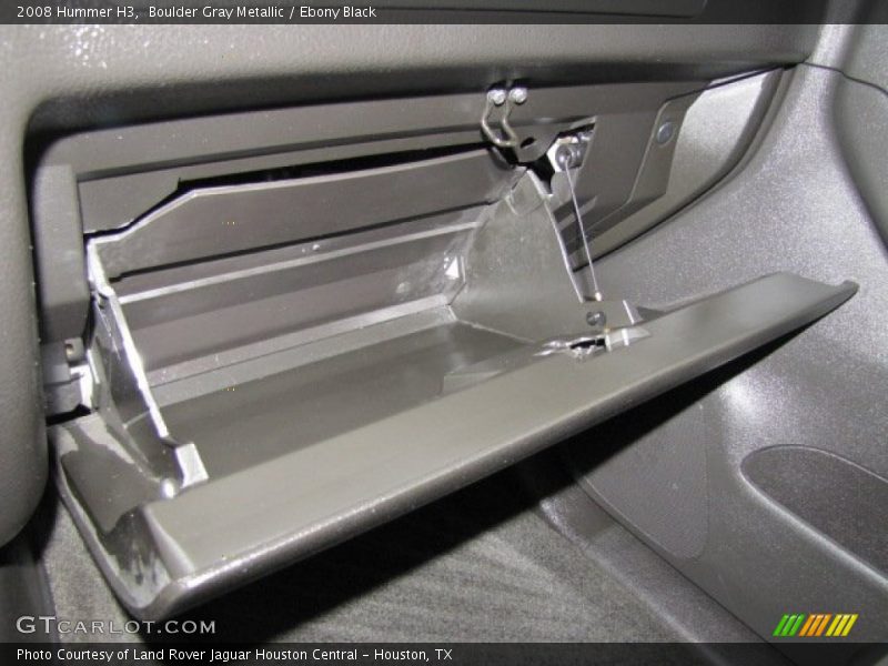 Boulder Gray Metallic / Ebony Black 2008 Hummer H3