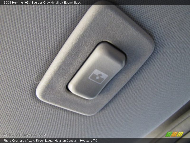 Boulder Gray Metallic / Ebony Black 2008 Hummer H3