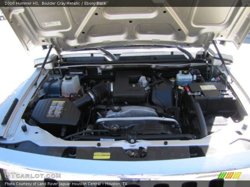 Boulder Gray Metallic / Ebony Black 2008 Hummer H3