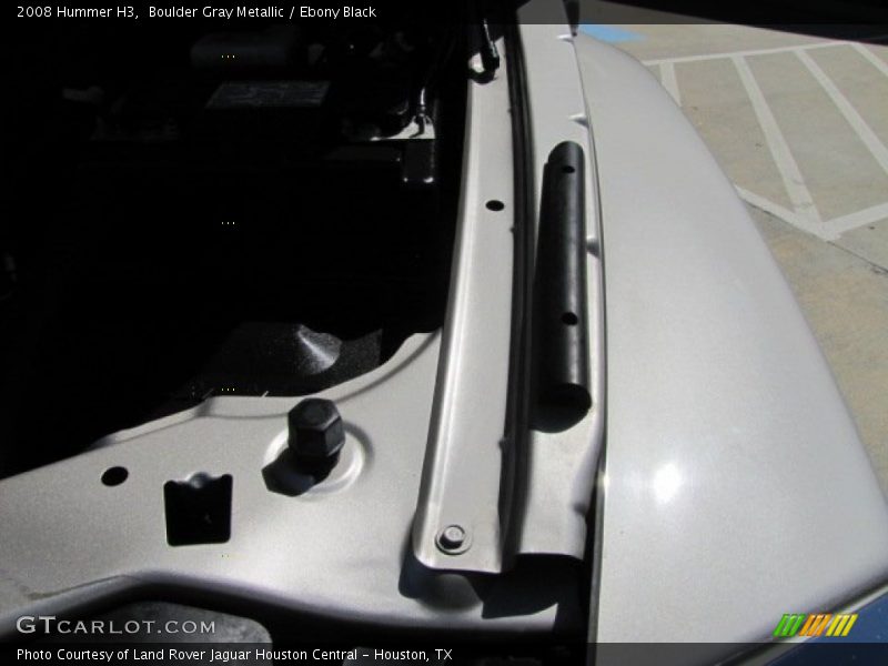 Boulder Gray Metallic / Ebony Black 2008 Hummer H3