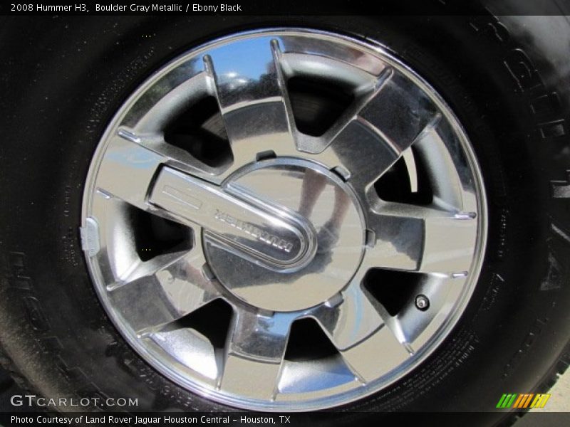 Boulder Gray Metallic / Ebony Black 2008 Hummer H3