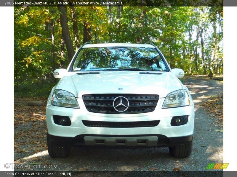 Alabaster White / Macadamia 2006 Mercedes-Benz ML 350 4Matic