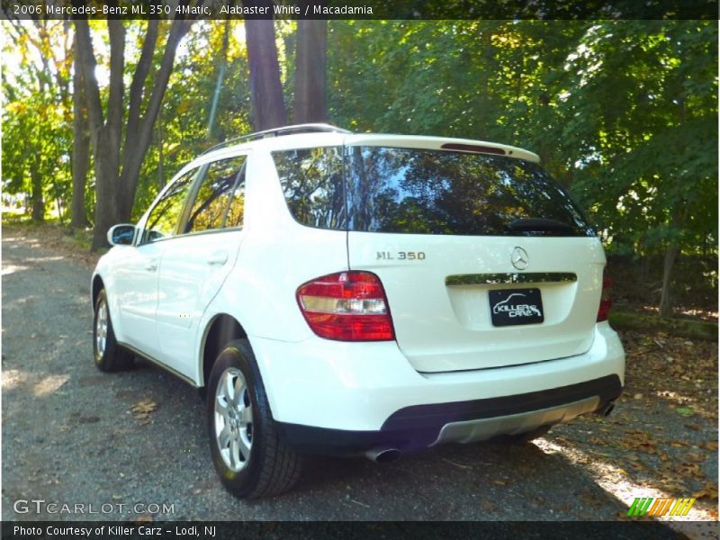 Alabaster White / Macadamia 2006 Mercedes-Benz ML 350 4Matic