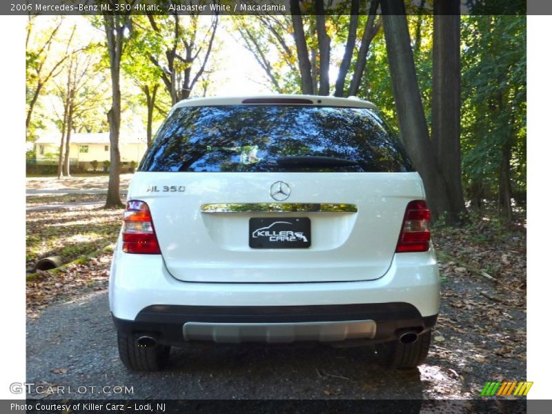 Alabaster White / Macadamia 2006 Mercedes-Benz ML 350 4Matic