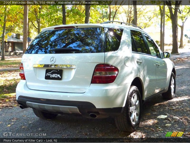Alabaster White / Macadamia 2006 Mercedes-Benz ML 350 4Matic