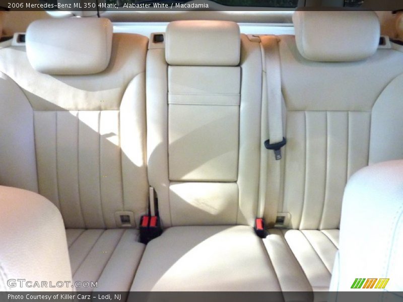Alabaster White / Macadamia 2006 Mercedes-Benz ML 350 4Matic