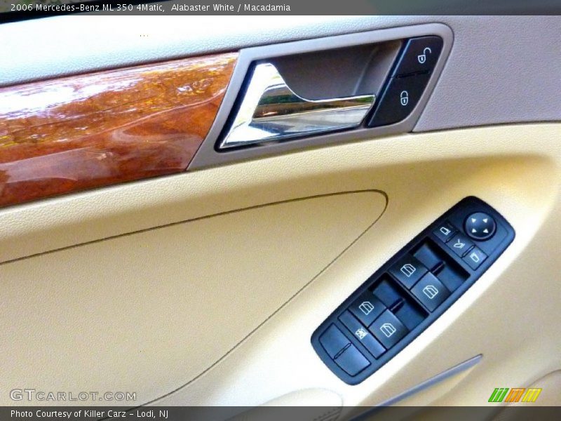 Alabaster White / Macadamia 2006 Mercedes-Benz ML 350 4Matic