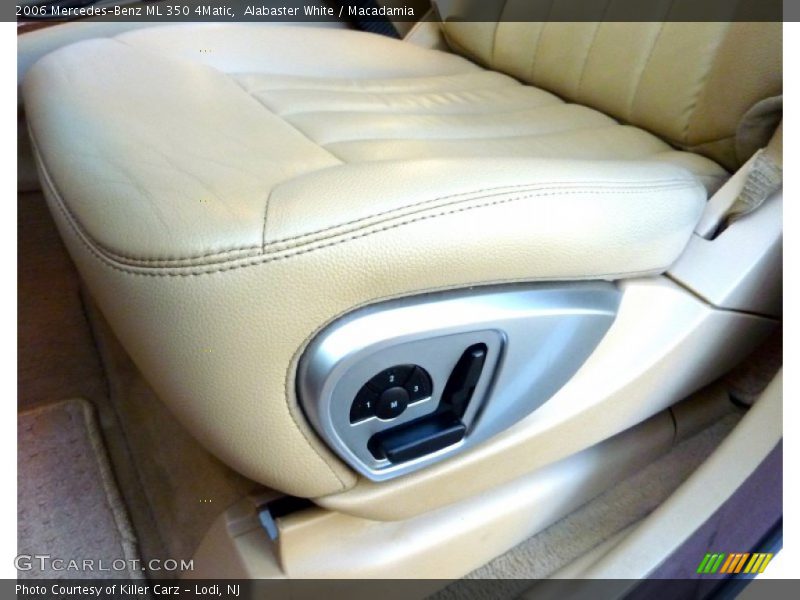 Alabaster White / Macadamia 2006 Mercedes-Benz ML 350 4Matic