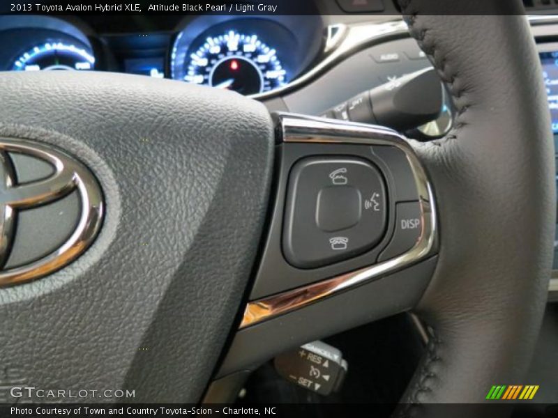 Attitude Black Pearl / Light Gray 2013 Toyota Avalon Hybrid XLE
