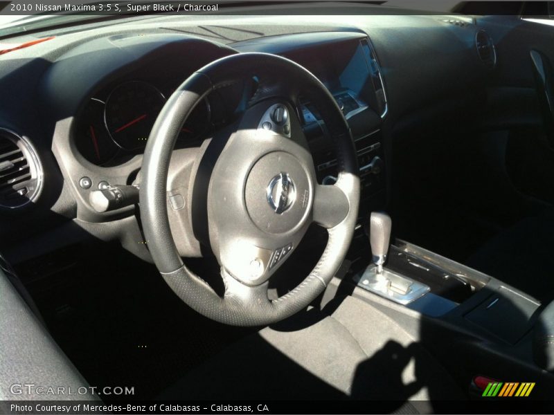 Super Black / Charcoal 2010 Nissan Maxima 3.5 S