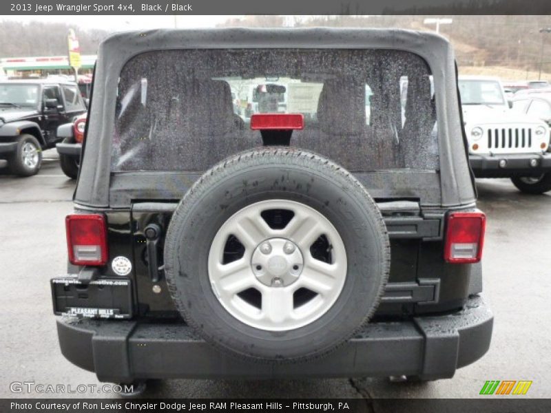 Black / Black 2013 Jeep Wrangler Sport 4x4