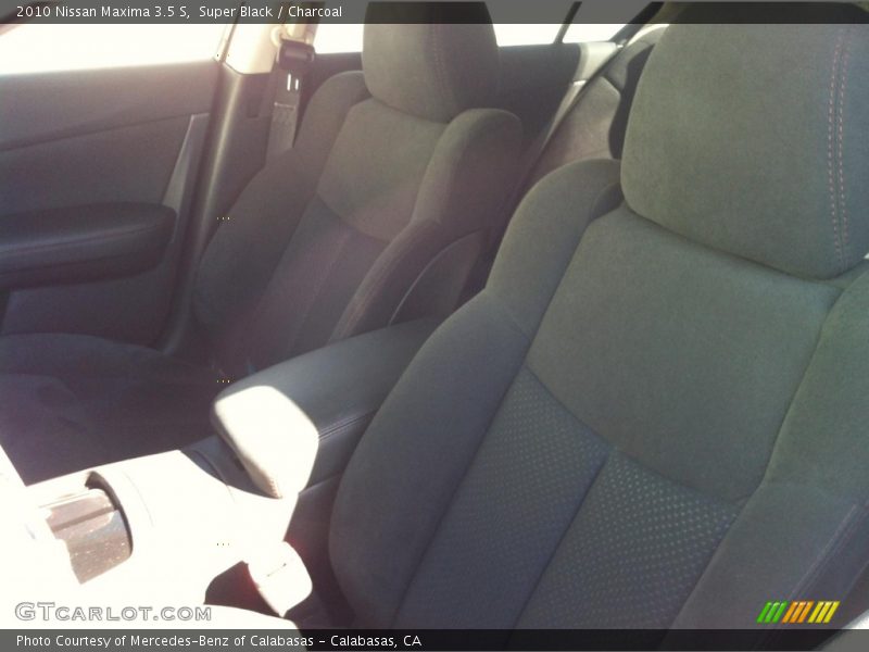 Super Black / Charcoal 2010 Nissan Maxima 3.5 S