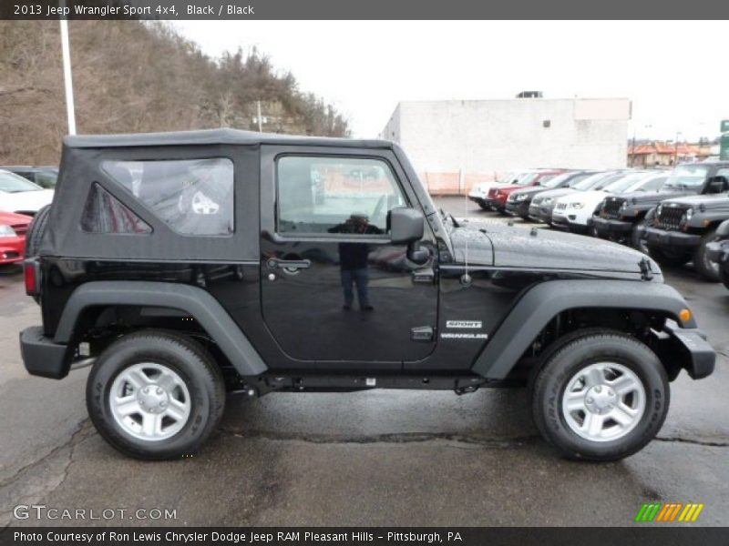 Black / Black 2013 Jeep Wrangler Sport 4x4