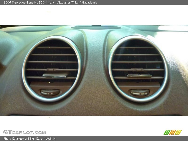 Alabaster White / Macadamia 2006 Mercedes-Benz ML 350 4Matic