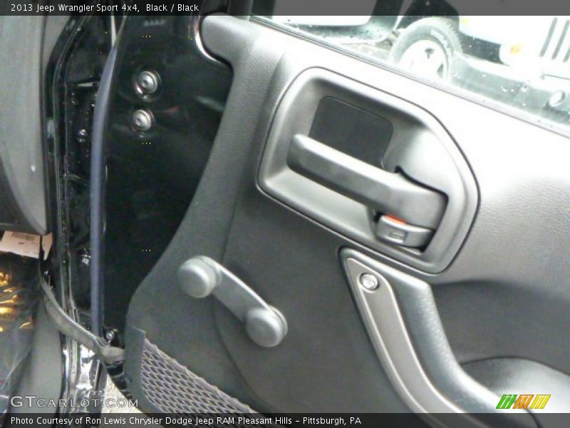 Black / Black 2013 Jeep Wrangler Sport 4x4