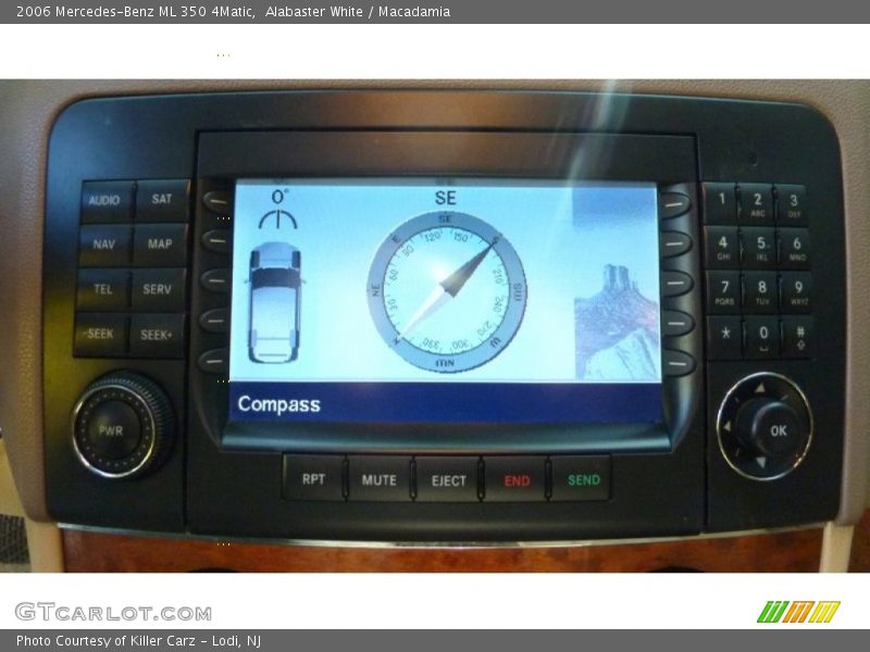 Alabaster White / Macadamia 2006 Mercedes-Benz ML 350 4Matic