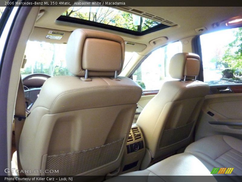Alabaster White / Macadamia 2006 Mercedes-Benz ML 350 4Matic