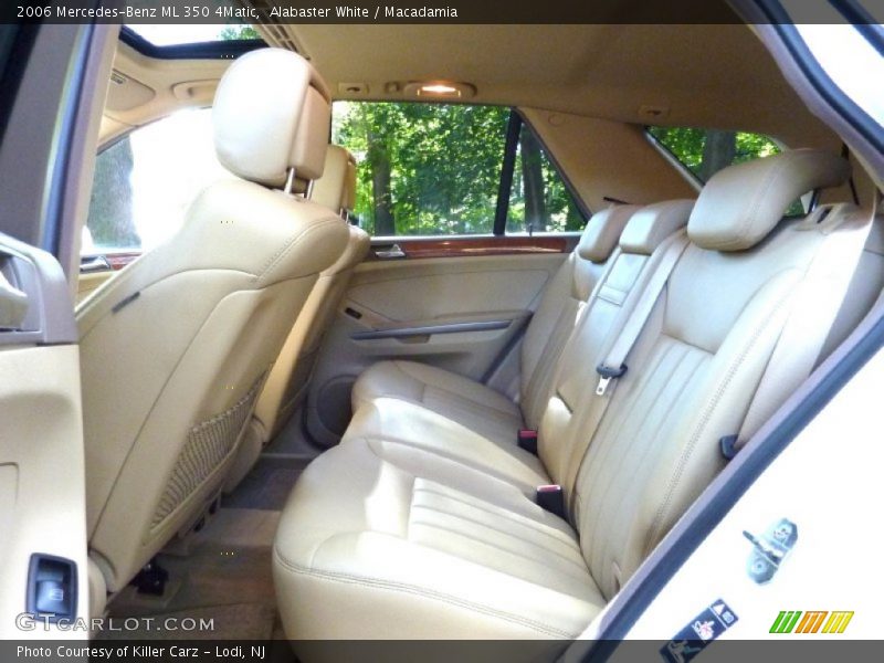 Alabaster White / Macadamia 2006 Mercedes-Benz ML 350 4Matic
