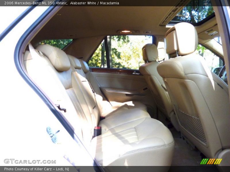 Alabaster White / Macadamia 2006 Mercedes-Benz ML 350 4Matic