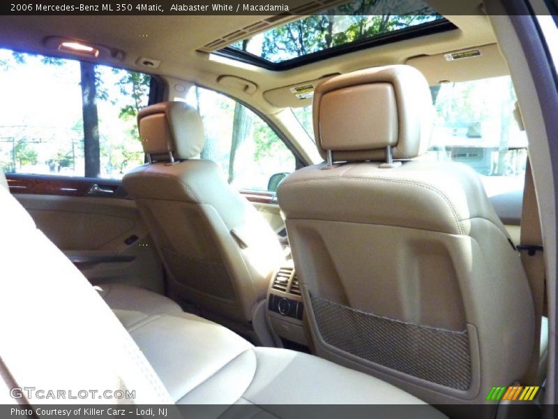 Alabaster White / Macadamia 2006 Mercedes-Benz ML 350 4Matic