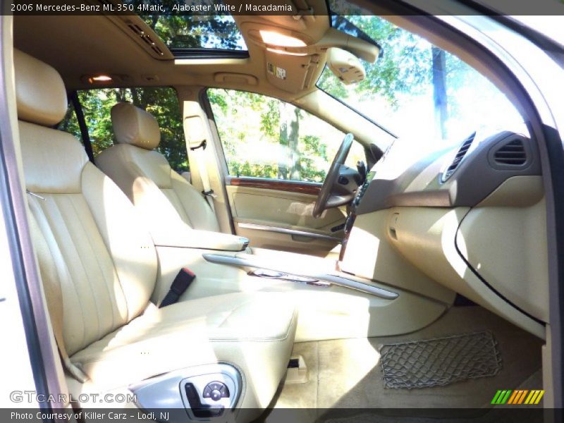 Alabaster White / Macadamia 2006 Mercedes-Benz ML 350 4Matic
