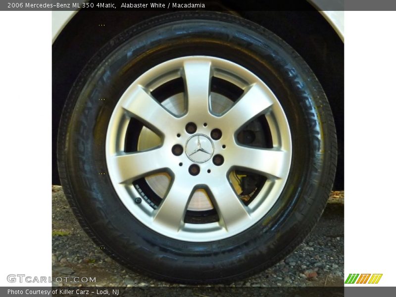Alabaster White / Macadamia 2006 Mercedes-Benz ML 350 4Matic