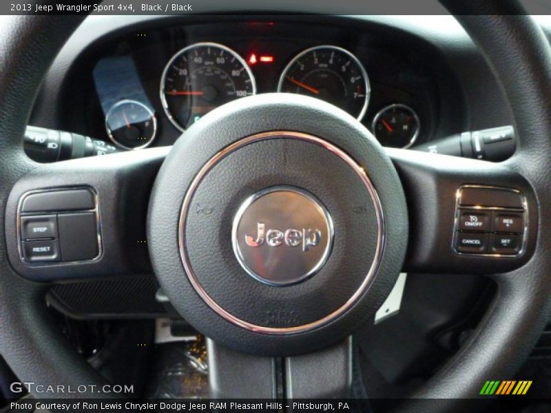 Black / Black 2013 Jeep Wrangler Sport 4x4