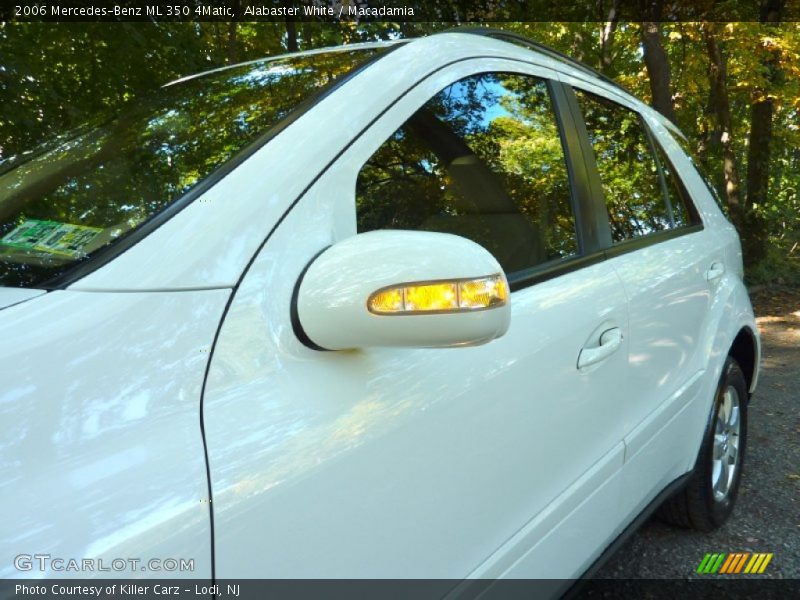 Alabaster White / Macadamia 2006 Mercedes-Benz ML 350 4Matic