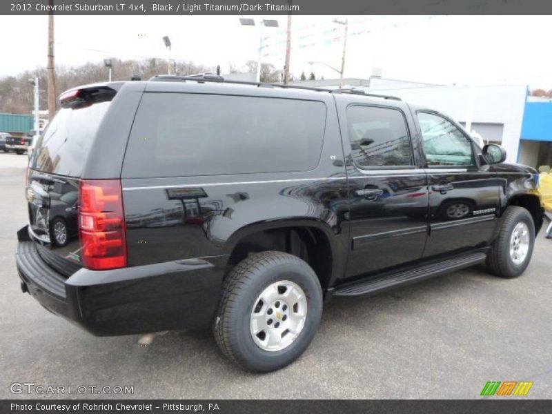 Black / Light Titanium/Dark Titanium 2012 Chevrolet Suburban LT 4x4