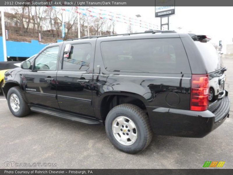 Black / Light Titanium/Dark Titanium 2012 Chevrolet Suburban LT 4x4