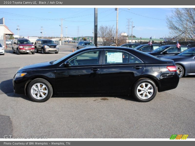 Black / Ash Gray 2010 Toyota Camry LE