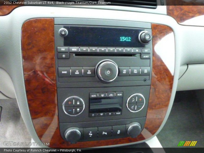 Black / Light Titanium/Dark Titanium 2012 Chevrolet Suburban LT 4x4