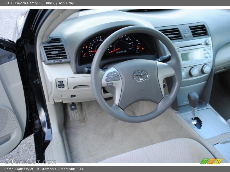Black / Ash Gray 2010 Toyota Camry LE