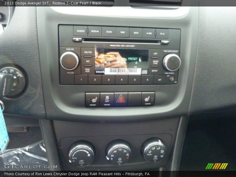 Redline 2-Coat Pearl / Black 2013 Dodge Avenger SXT