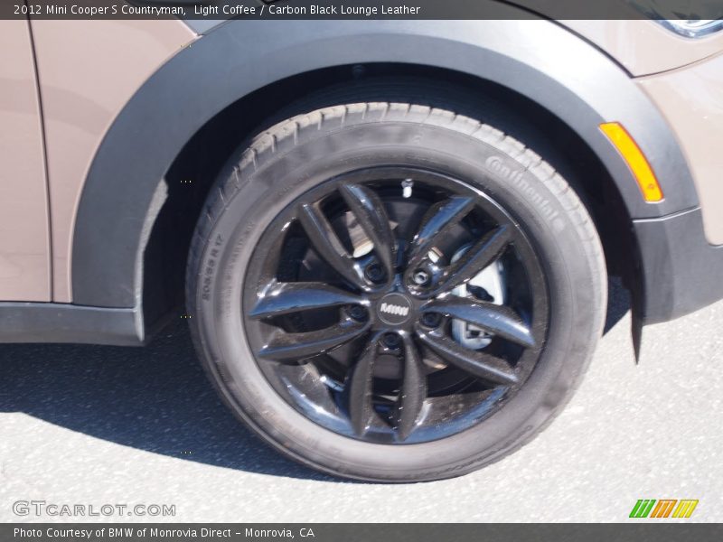 Light Coffee / Carbon Black Lounge Leather 2012 Mini Cooper S Countryman