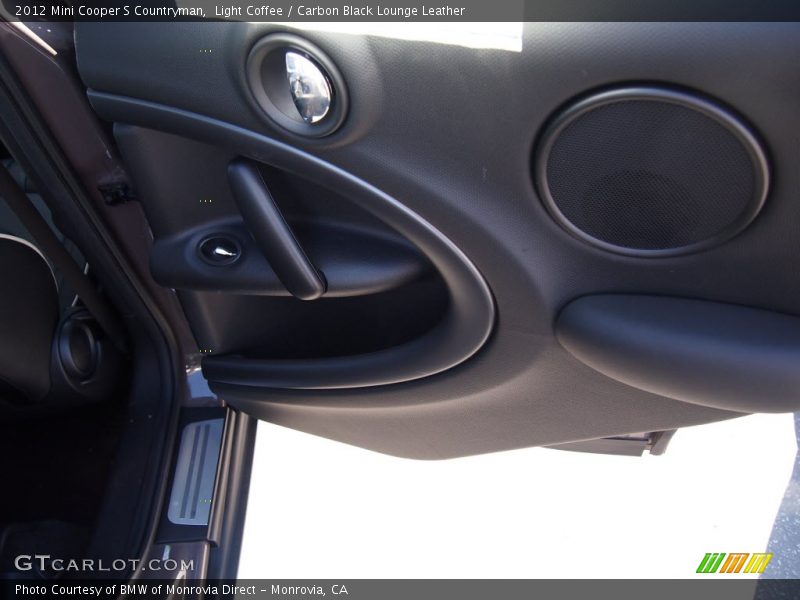Light Coffee / Carbon Black Lounge Leather 2012 Mini Cooper S Countryman