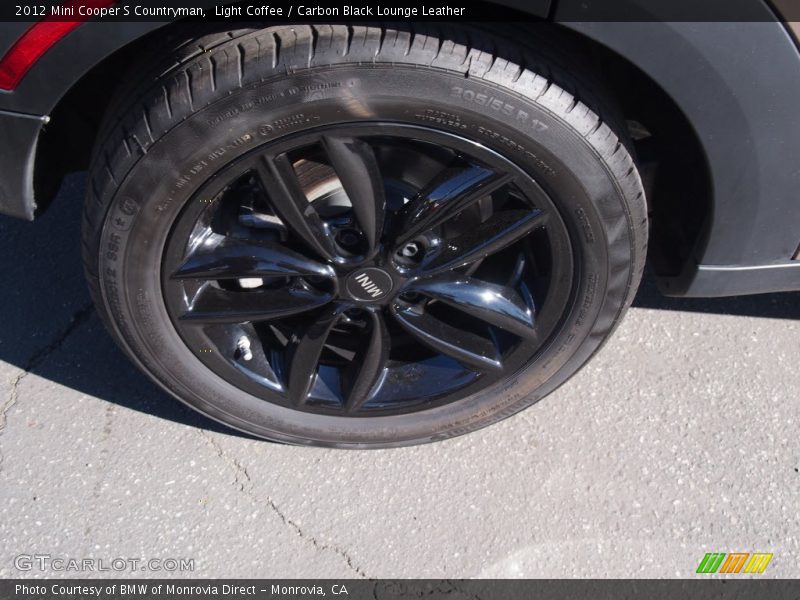 Light Coffee / Carbon Black Lounge Leather 2012 Mini Cooper S Countryman