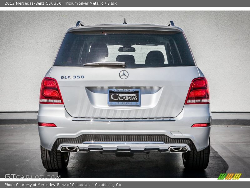 Iridium Silver Metallic / Black 2013 Mercedes-Benz GLK 350